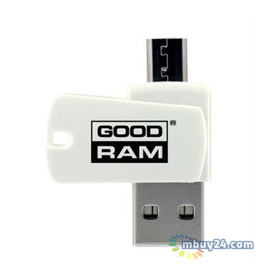 Кардрідер OTG Goodram microSD - USB microUSB (AO20-MW01R11) фото №1