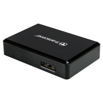 Зчитувач Flash-карт Transcend USB 3.1 RDF9K UHS-II Black R260/W190MB/s (TS-RDF9K2) фото №2