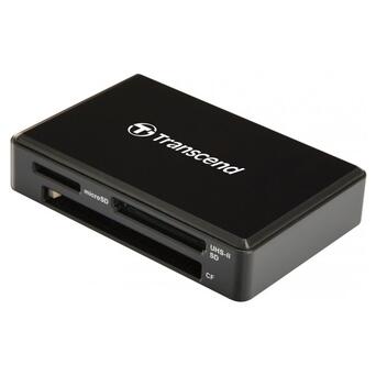 Зчитувач Flash-карт Transcend USB 3.1 RDF9K UHS-II Black R260/W190MB/s (TS-RDF9K2) фото №1