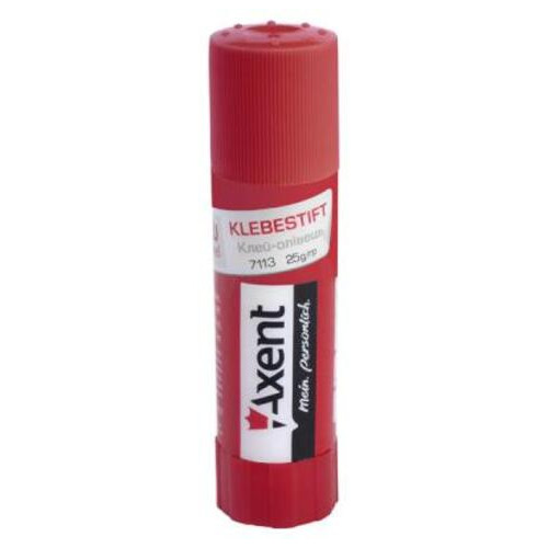 Клей Axent Glue stick PVP 25 г дисплей (7113-А) фото №1