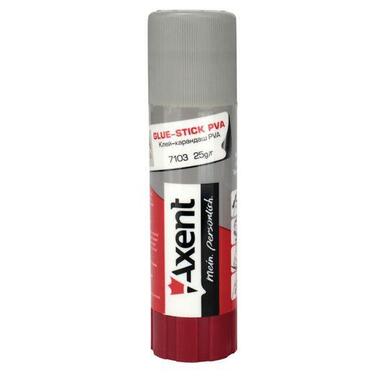 Клей Axent Glue stick PVA 25 g (display) (7103-А) фото №1