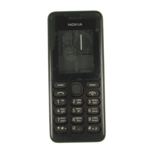 Корпус ААА Клас Nokia 108 Чорний фото №1