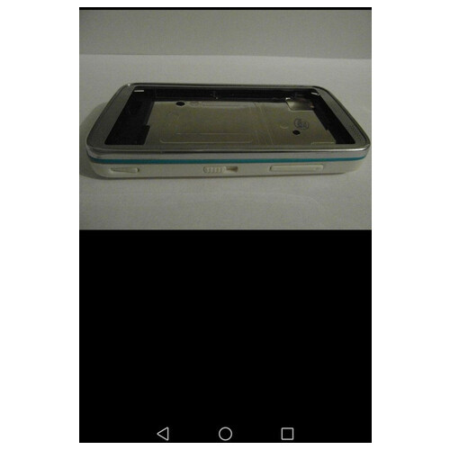 Корпус Nokia 5530 Xpress Music білий з блакитним кантом (AAA). фото №1