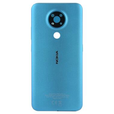Задня частина корпусу Nokia 3.4 Fjord (Blue) (з склом камери) фото №1