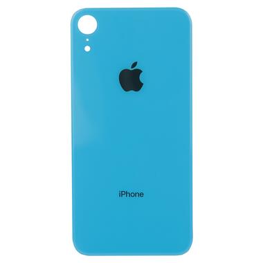 Кришка задня iPhone XR Blue (великий виріз під камеру) фото №1