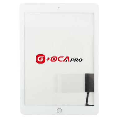 Тачскрін OCA Pro для iPad 6 2018 (A1893 / A1954), з кнопкою + OCA White фото №1