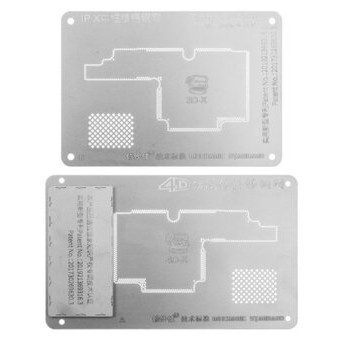 BGA-трафарет Mechanic 4D для Apple iPhone X Huawei, motherboard IC chip фото №1