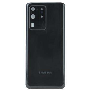 Задня частина корпусу Samsung Galaxy S20 Ultra SM-G988 Black (з склом камери) фото №2