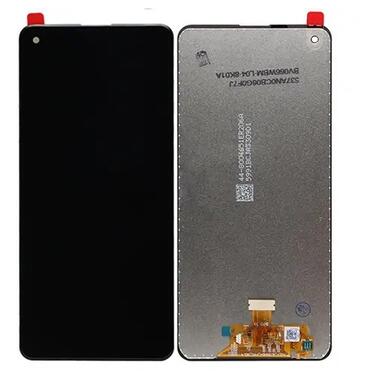 Дисплей Samsung SM-A217F Galaxy A21s (2020) у зборі з сенсором black service orig (L15948) фото №1