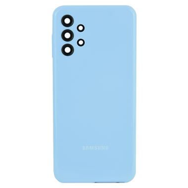Задня частина корпусу Samsung Galaxy A13 LTE SM-A135 Blue (з склом камери) фото №1