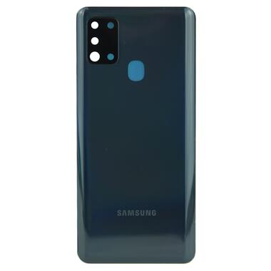 Задня частина корпусу Samsung Galaxy A21S SM-A217 Black (з склом камери) фото №3
