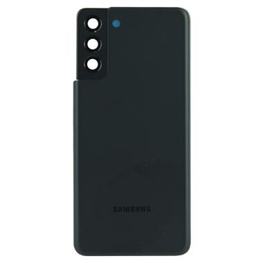 Задня частина корпусу Samsung Galaxy S21 Plus SM-G996 Phantom Black (з склом камери) фото №1