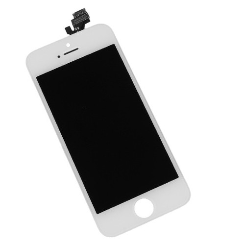 Дисплейный модуль PowerPlant для iPhone 5, белый (TE320011) фото №1