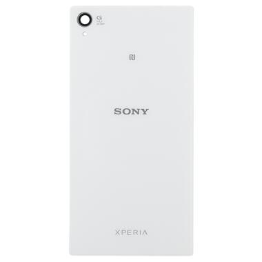 Задня частина корпусу Sony Xperia Z1 C6902 White (з склом камери) фото №1