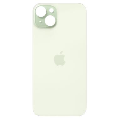 Кришка задня iPhone 15 Plus Green (великий виріз під камеру) фото №3