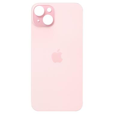 Кришка задня iPhone 15 Plus Pink (великий виріз під камеру) фото №3