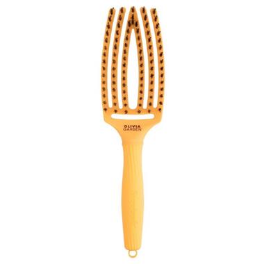 Щітка для волосся Olivia Garden Finger Brush Combo Nineties juicy orange (помаранчева) (ID1793) фото №1