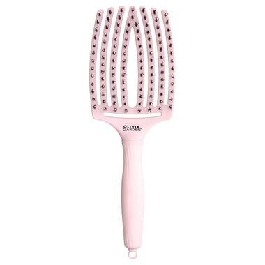 Щітка для волосся Olivia Garden Finger Brush Combo Pastel Pink Large (ID1686) фото №1