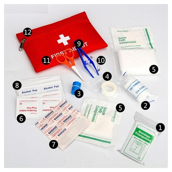 Дорожня аптечка-конверт для ліків водонепроникна (R-0076) фото №4