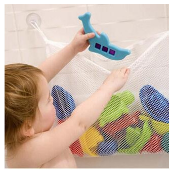 Органайзер для дитячих іграшок Toys bag Medium на присосках для ванної кімнати (2083-) фото №2