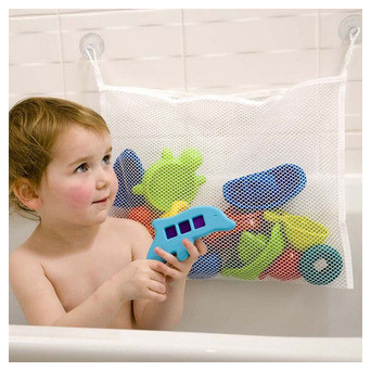Органайзер для дитячих іграшок Toys bag Medium на присосках для ванної кімнати (2083-) фото №1