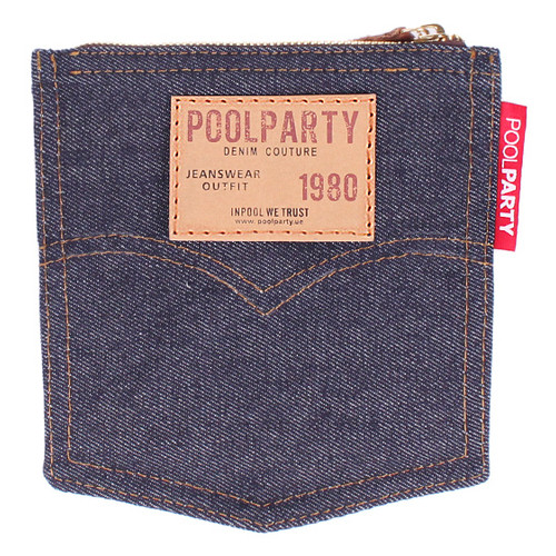Джинсова косметичка Poolparty Pocket (cosmetic-pocket-jeans) фото №1