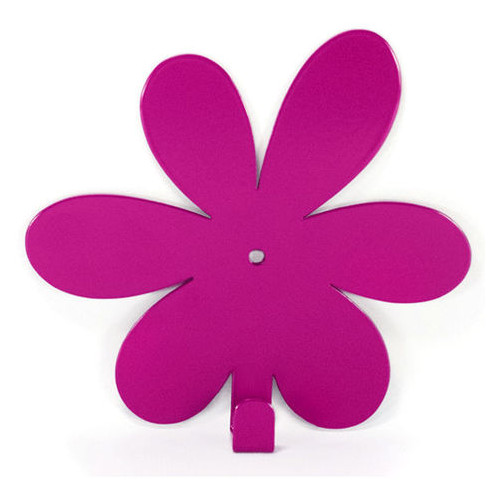 Вішалка настінна Glozis Flower Purple H-021 13х12 фото №1