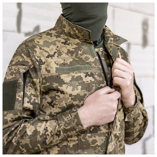 Чоловічий армійський костюм для ЗСУ Tactical тактична форма Піксель 50 розмір 7064 фото №9