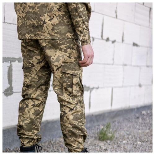 Чоловічий армійський костюм для ЗСУ Tactical тактична форма Піксель 50 розмір 7064 фото №7