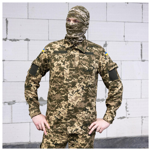 Чоловічий армійський костюм для ЗСУ Tactical тактична форма Піксель 50 розмір 7072 фото №1