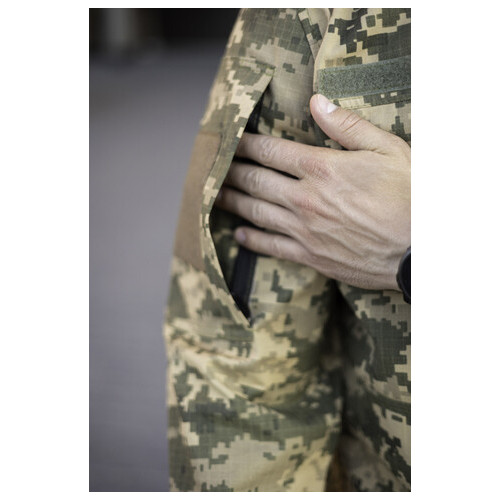 Чоловічий армійський костюм для ЗСУ тактична форма ріп-стоп Україна Піксель 52 розмір 7113 фото №4
