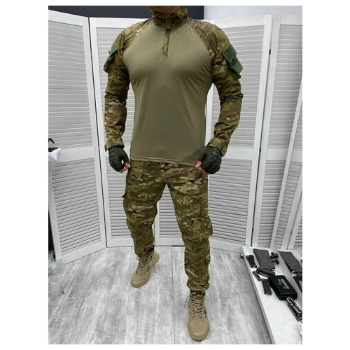 Чоловічий армійський костюм мультикам для ЗСУ Tactical тактична форма убакс і штани Туреччина XL 7284 фото №1