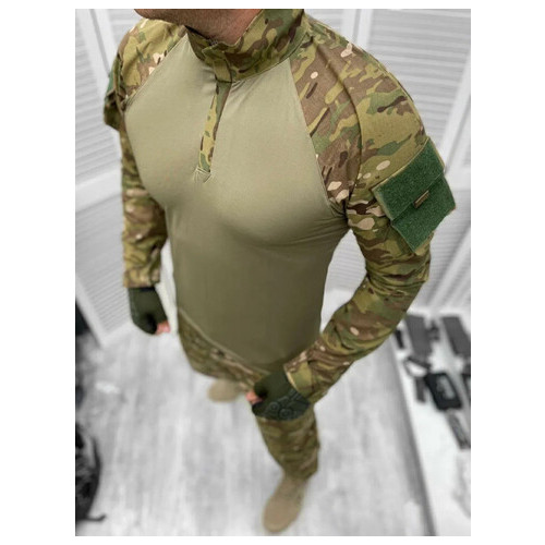 Чоловічий армійський костюм мультикам для ЗСУ Tactical тактична форма убакс і штани Туреччина XL 7284 фото №2