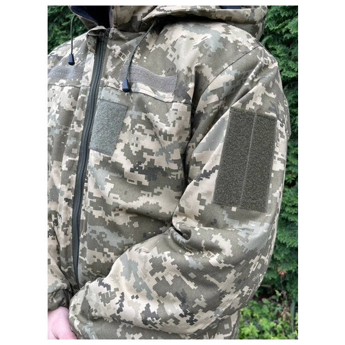Куртка-бушлат військова чоловіча тактична ЗСУ Піксель 8724 58 розмір фото №5