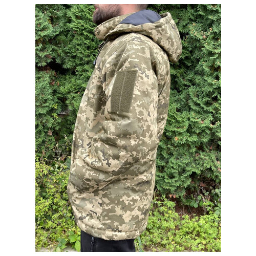 Куртка-бушлат військова чоловіча тактична ЗСУ Піксель 8724 58 розмір фото №8