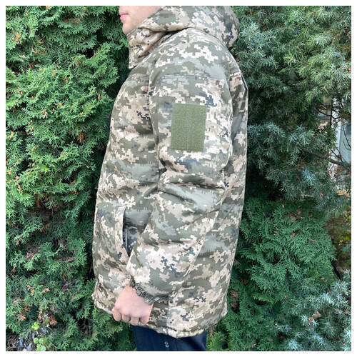 Куртка-бушлат військова чоловіча тактична ЗСУ Піксель 8729 52 розмір фото №2