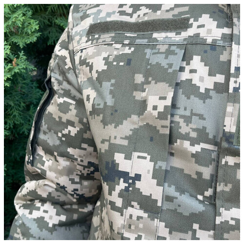 Куртка-бушлат військова чоловіча тактична ЗСУ Піксель 8729 52 розмір фото №6
