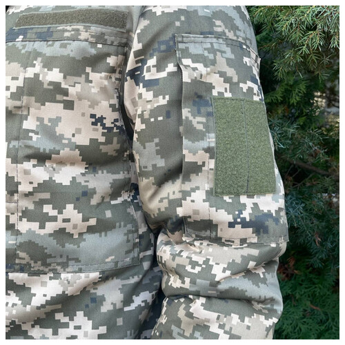 Куртка-бушлат військова чоловіча тактична ЗСУ Піксель 8729 52 розмір фото №8
