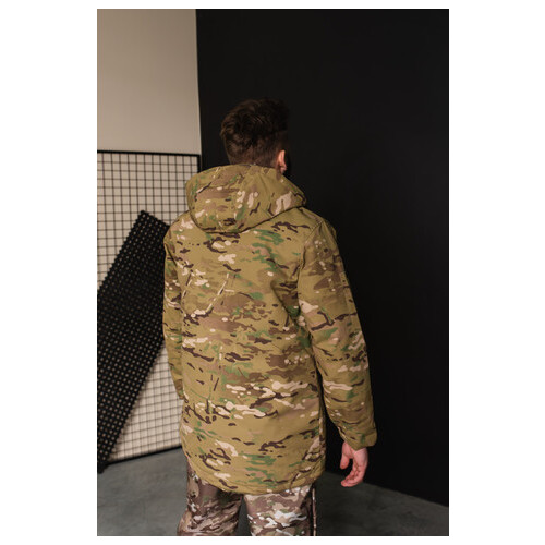 Куртка чоловіча тактична демісезонна Туреччина ЗСУ Мультикам XL 8954 хакі фото №10