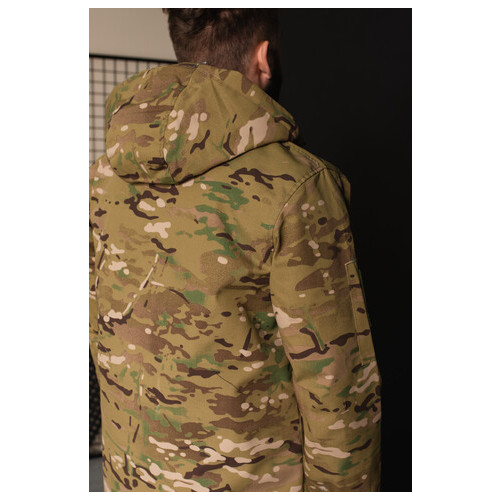 Куртка чоловіча тактична демісезонна Туреччина ЗСУ Мультикам XL 8954 хакі фото №6