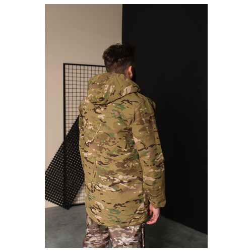 Куртка чоловіча тактична демісезонна Туреччина ЗСУ Мультикам XL 8954 хакі фото №5