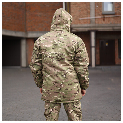 Куртка-бушлат військова чоловіча тактична ЗСУ Мультикам 8586 50 розмір фото №2