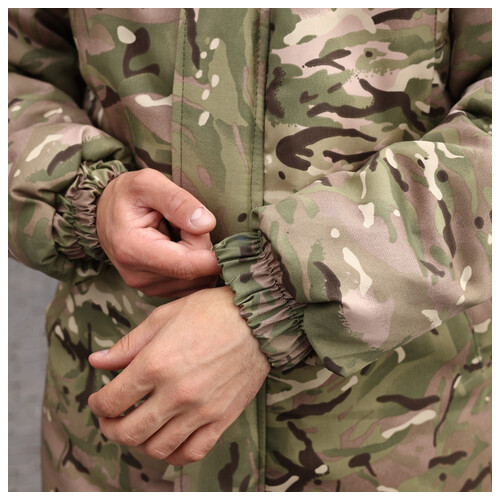 Куртка-бушлат військова чоловіча тактична ЗСУ Мультикам 8586 50 розмір фото №5