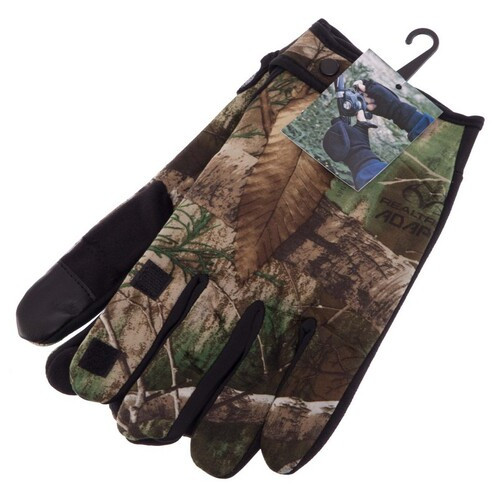 Перчатки для охоты и рыбалки с закрытыми пальцами FDSO BC-9233 L Камуфляж Лес (07508050) фото №8