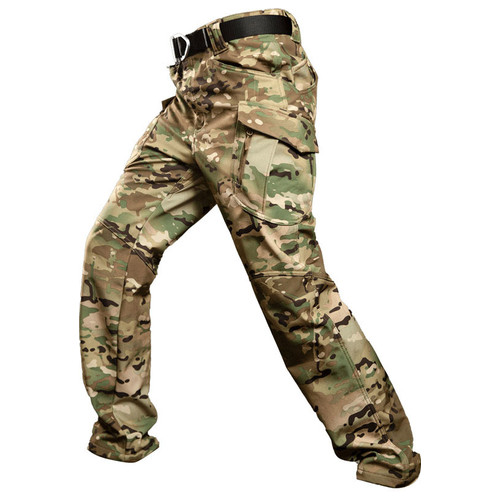 Тактичні штани S.archon X9JRK Camouflage CP XL чоловічі Soft shell теплі фото №1