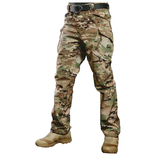 Тактичні штани S.archon X9JRK Camouflage CP XL чоловічі Soft shell теплі фото №2