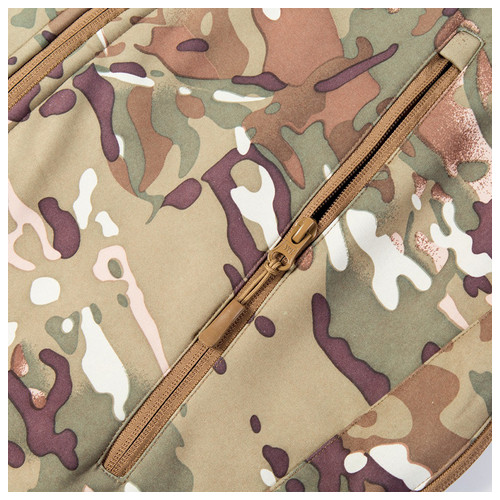 Тактична куртка Pave Hawk PLY-6 Camouflage CP M камуфляжна водонепроникна з кишенями та затяжками фото №8