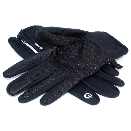 Спортивні тактичні рукавички вітро та вологозахисні з утепленням Storm UAD Чорні L фото №5