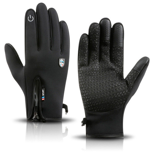 Спортивні тактичні рукавички вітро та вологозахисні з утепленням Storm UAD Чорні L фото №1