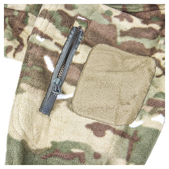 Тактична флісова кофта S.archon HSD06 Camouflage CP XL військова толстовка армійська фото №5